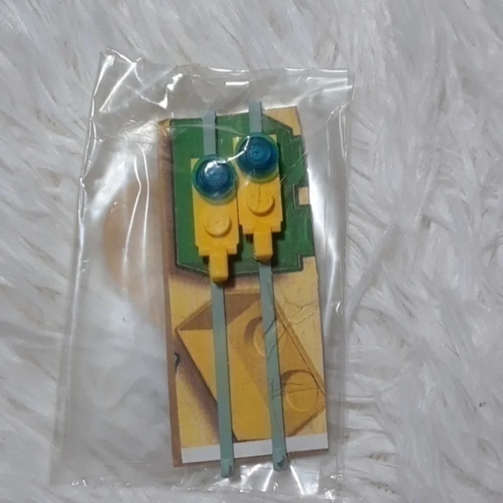 ☄Lego Mini Street Light Bricks Hair Pin Set